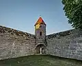 Turm im Süd-Osten der Wehranlage Hannberg