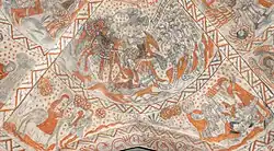 drei Lebende und drei Tote