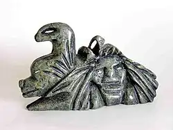 Tytusie Tunnillie (* 1974, Cape Dorset): Transformation (1996)