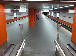 Übersicht Bahnsteigebene