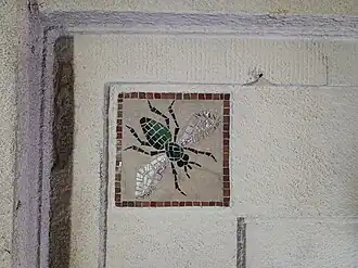 Mosaik eines Insekts