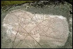 Runenstein für Ingifastr und Ingvar (U 143)