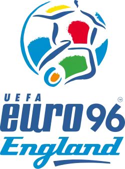 Logo der Fußball-Europameisterschaft 1996