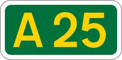 A25 road