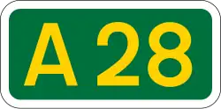 A28 road