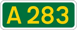 A283 road