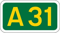 A31 road