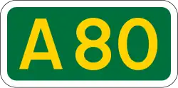 A80 road