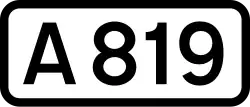 A819 road