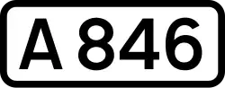 A846 road