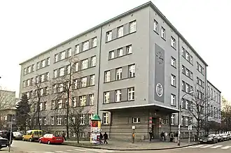 Gebäude der Pädagogischen Abteilung in der ul. Ingardena 4