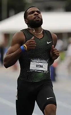 Der US-Amerikaner Armeer Webb wurde Fünfter