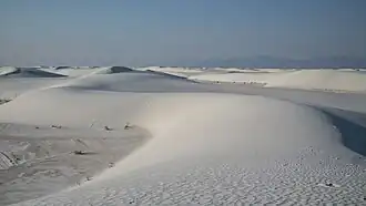 Diagonale Dünenkette