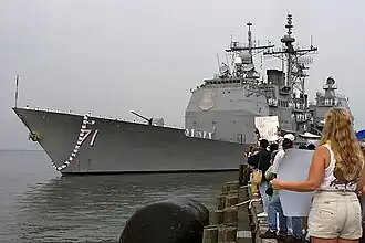 Die Cape St. George 2000 bei der Rückkehr von einer Einsatzfahrt