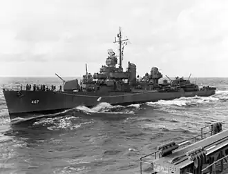USS Strong im Juli 1943