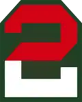 Schulterabzeichen der 2. US-Armee