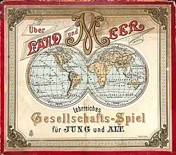 Verpackung des Brettspiels