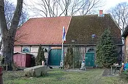 Klosterhof 4a, die Fachwerkscheune der Priörin „von Ahlefeldt“