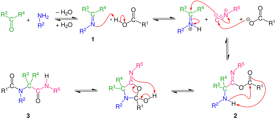 Ugi-Reaktion Mech V4