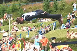 Ulrich Pschera beim Wasserskispringen 2008