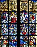 Kramerfenster im Ulmer Münster, von Peter Hemmel von Andlau, um 1480