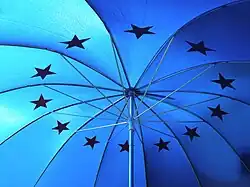 Manueller Stockschirm mit 12 Speichen