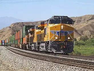 UP 2723 in Kalifornien (September 2016)