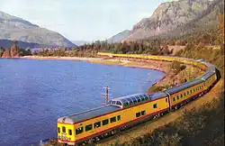 … und verfügte als einer der wenigen Union Pacific-Reisezüge über einen „Astra Observation Dome Car“.