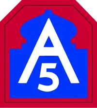 Schulterabzeichen der 5. US-Armee
