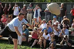 Ursprung des heutigen Steinstoßens