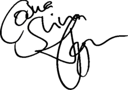 Unterschrift Cosma Shiva Hagen (Autogramm) deutsch amerikanische Schauspielerin