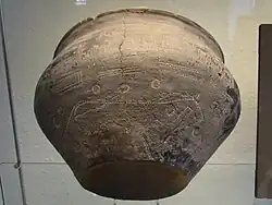 Urne mit Pferdedarstellung, Gallberg bei Hohenferchesar