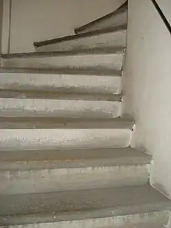 Stiege zur Orgelempore