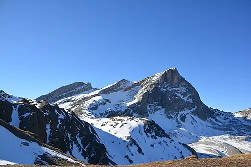 Blick nach Südwesten zum Usser Wissberg.