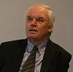 Uwe M. Schneede bei der Eröffnung der Ausstellung Paula Modersohn-Becker im Bucerius-Kunstforum am 2. Februar 2017. Uwe M. Schneede hat diese Ausstellung kuratiert.