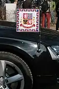 Standarte des tschechischen Präsidenten