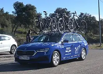 Mannschaftsfoto Nice Métropole Côte d’Azur