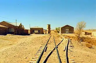 Bahnlinie Villazón-Uyuni bei Mojo