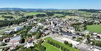 Südwestansicht von Vöcklamarkt