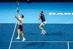 v.l. Jamie Murray und John Peers, Sieger Doppel 2024