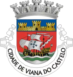 Wappen des Distrikts Distrikt Viana do Castelo