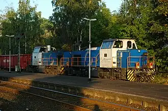 Gmeinder D 100 BB bei Verkehrsbetriebe Peine-Salzgitter