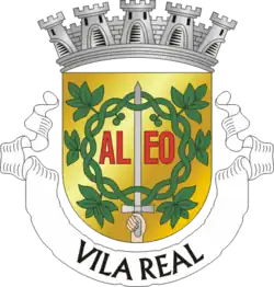 Wappen des Distrikts Distrikt Vila Real