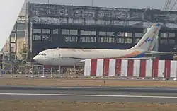 Die Airbus A310-304 (VT-EQT) der Aryan Cargo Express