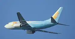 Boeing 737-700 der JetKonnect