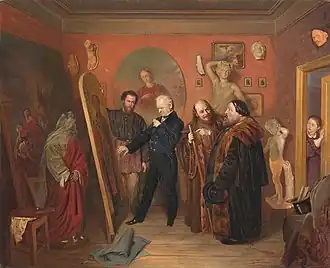 Im Künstleratelier (1865)