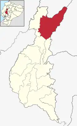 Der Kanton Valencia in der Provinz Los Ríos