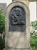 Grabmal von Valentin Trozendorf, Gründer und Rektor der örtlichen Lateinschule