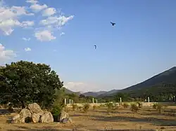 Der obere Talabschnitt beim Übergang Aceretta