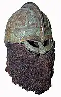 Vendelhelm, nordischer (skandinavischer und britischer) Kammhelm von 650 bis 800 n. Chr.